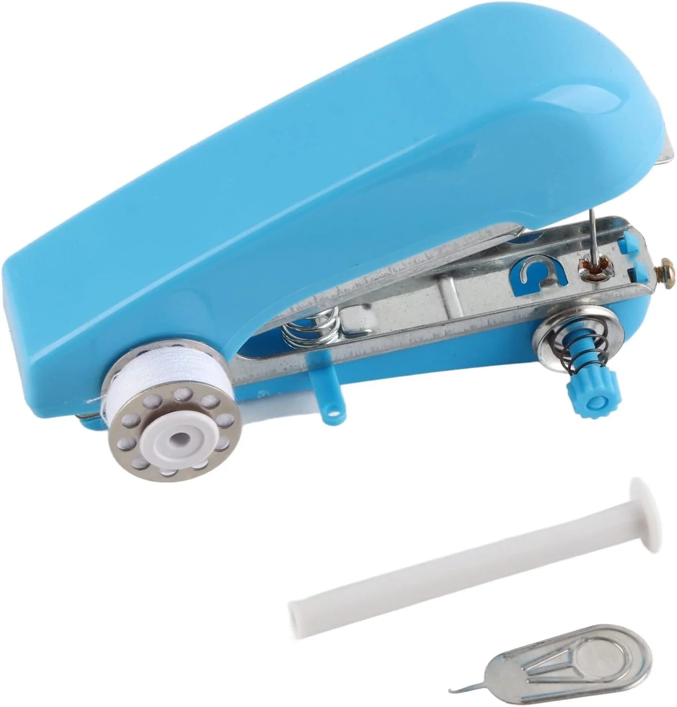 چرخ خیاطی دستی کوچک، چرخ خیاطی قابل حمل کوچک، چرخ خیاطی های پایه، دستگاه دوخت دستی کوچک برای مصارف خانگی - آبی چرخ خیاطی دستی کوچک، چرخ خیاطی قابل حمل کوچک، چرخ خیاطی های پایه، دستگاه دوخت دستی کوچک برای مصارف خانگی - آبی