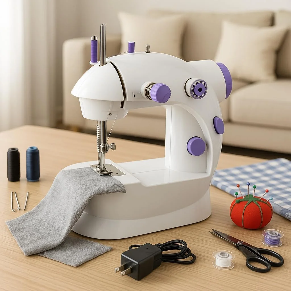 چرخ خیاطی کوچک فیتو برای مبتدیان، Maquina de Coser، اتوماتیک با میز توسعه، ابزار خیاطی برقی قابل حمل، کیت خیاطی، کوچک، برای تمام سنین، کودکان یا بزرگسالان چرخ خیاطی کوچک فیتو برای مبتدیان، Maquina de Coser، اتوماتیک با میز توسعه، ابزار خیاطی برقی قابل حمل، کیت خیاطی، کوچک، برای تمام سنین، کودکان یا بزرگسالان