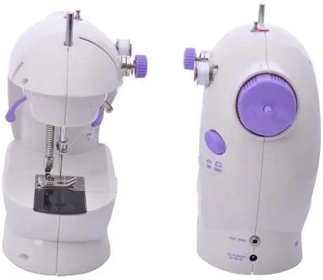 چرخ خیاطی کوچک قابل حمل BestHome با پدال پایی و چراغ چرخ خیاطی کوچک قابل حمل BestHome با پدال پایی و چراغ