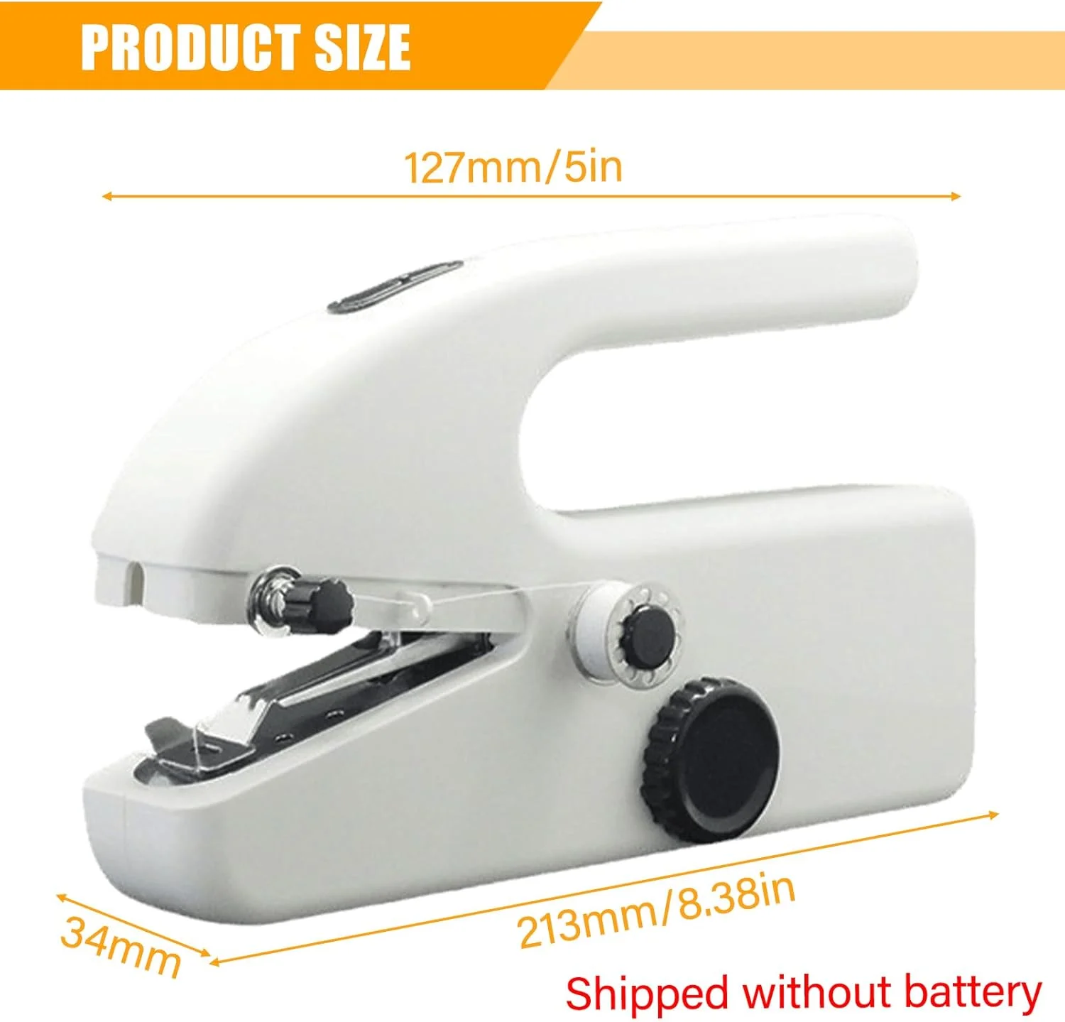 چرخ خیاطی برقی کوچک، چرخ خیاطی دستی با لوازم خیاطی، چرخ خیاطی دستی قابل حمل، 2 حالت، کارکرد با USB/باتری برای لباس، پرده، چرم، DIY برای مبتدیان و تعمیرات سریع چرخ خیاطی برقی کوچک، چرخ خیاطی دستی با لوازم خیاطی، چرخ خیاطی دستی قابل حمل، 2 حالت، کارکرد با USB/باتری برای لباس، پرده، چرم، DIY برای مبتدیان و تعمیرات سریع