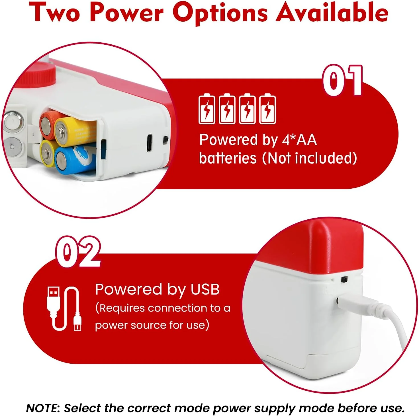 چرخ خیاطی دستی - چرخ خیاطی برقی کوچک قابل حمل برای مبتدیان، دوخت سریع و تعمیرات پارچه DIY، کیت خیاطی مسافرتی با لوازم جانبی برای منزل و تعمیر لباس (قرمز) چرخ خیاطی دستی - چرخ خیاطی برقی کوچک قابل حمل برای مبتدیان، دوخت سریع و تعمیرات پارچه DIY، کیت خیاطی مسافرتی با لوازم جانبی برای منزل و تعمیر لباس (قرمز)