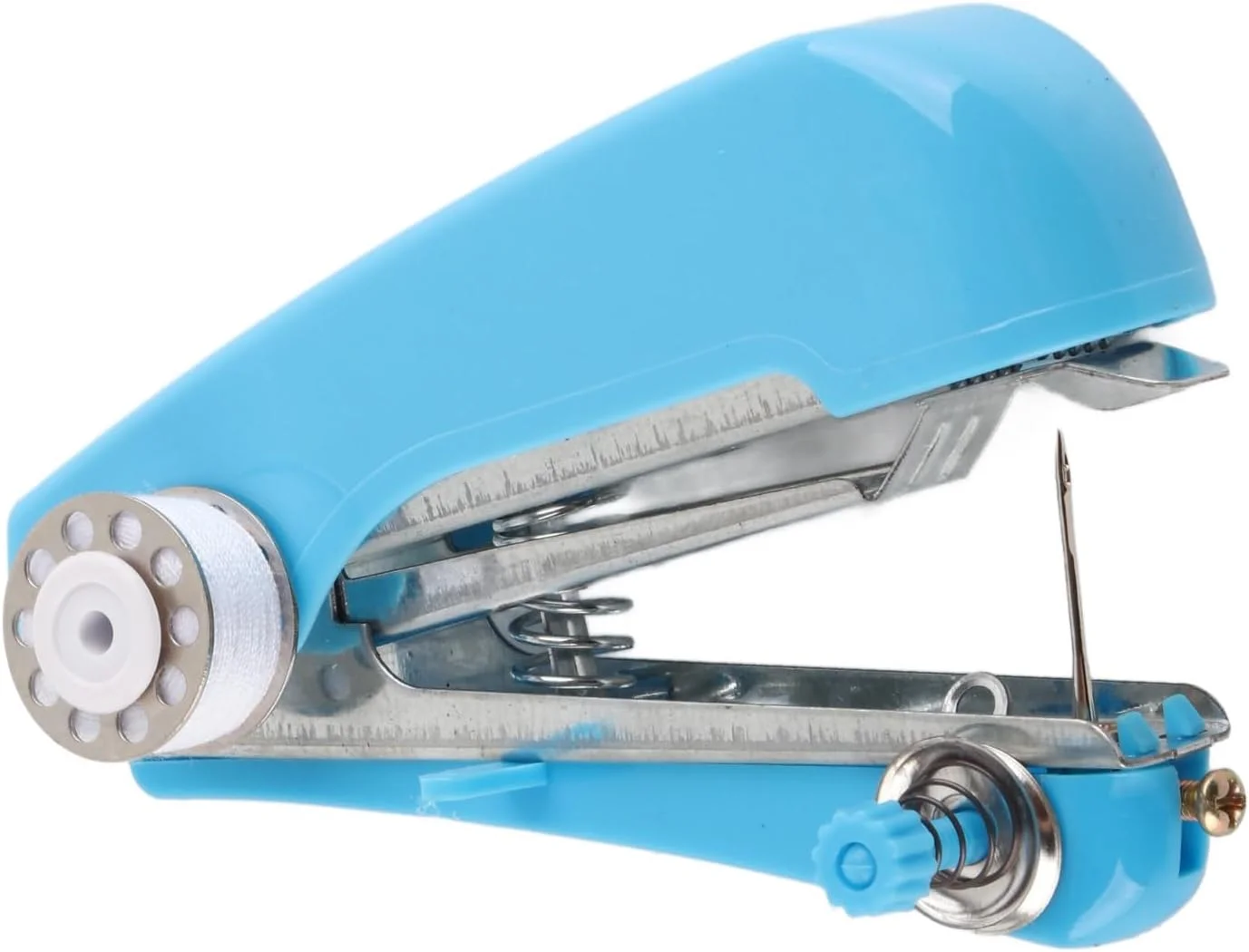 چرخ خیاطی دستی قابل حمل Denash، ساختار فشرده چرخ خیاطی دستی تولید DIY تغذیه خودکار استفاده آسان برای مسافرت در فضای باز برای خانه چرخ خیاطی دستی قابل حمل Denash، ساختار فشرده چرخ خیاطی دستی تولید DIY تغذیه خودکار استفاده آسان برای مسافرت در فضای باز برای خانه