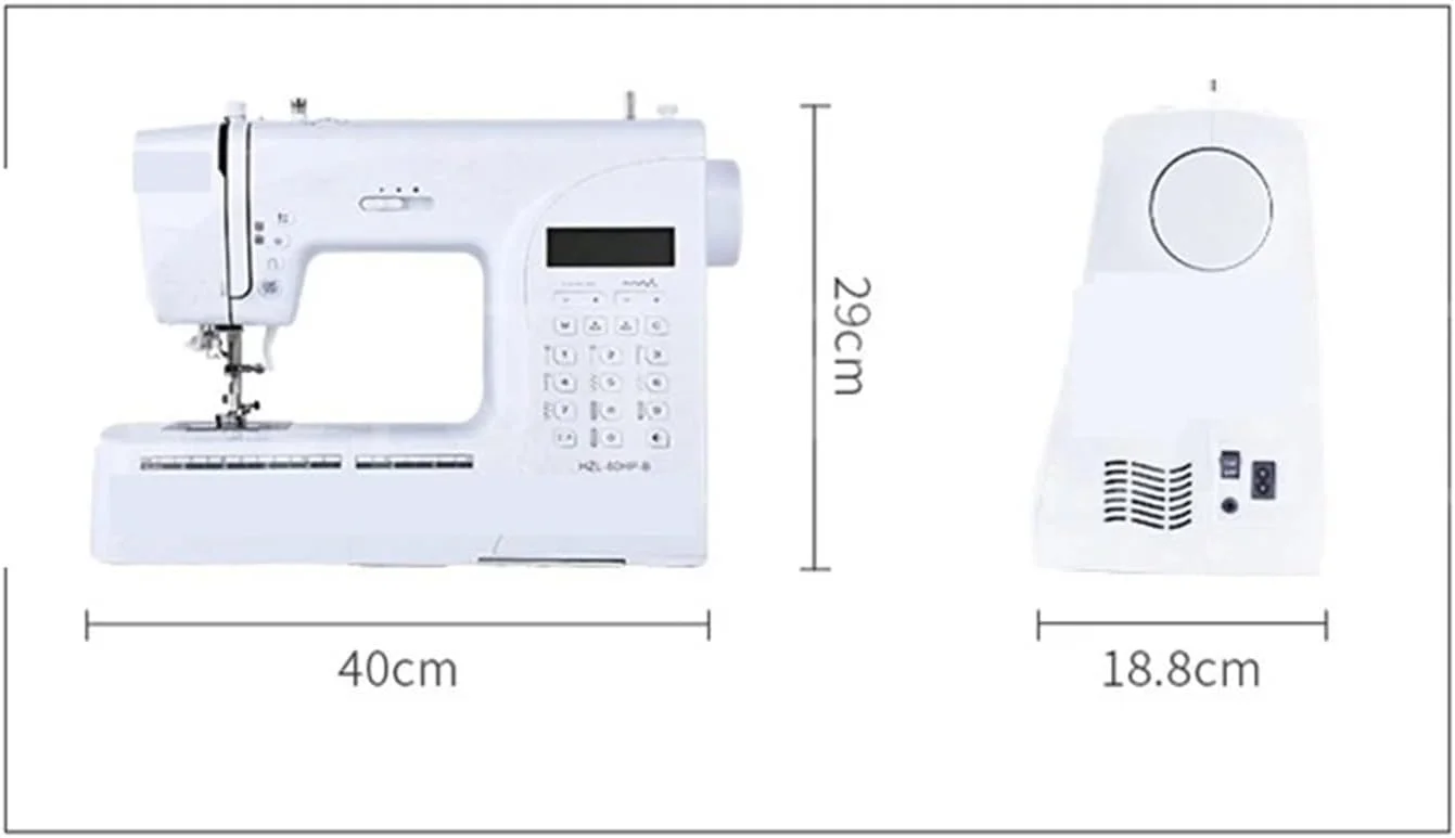 چرخ خیاطی، چرخ خیاطی الکترونیکی خانگی چند منظوره برقی با قابلیت ضخیم دوزی تمام اتوماتیک با قابلیت سردوز، خیاطی آسان چرخ خیاطی، چرخ خیاطی الکترونیکی خانگی چند منظوره برقی با قابلیت ضخیم دوزی تمام اتوماتیک با قابلیت سردوز، خیاطی آسان