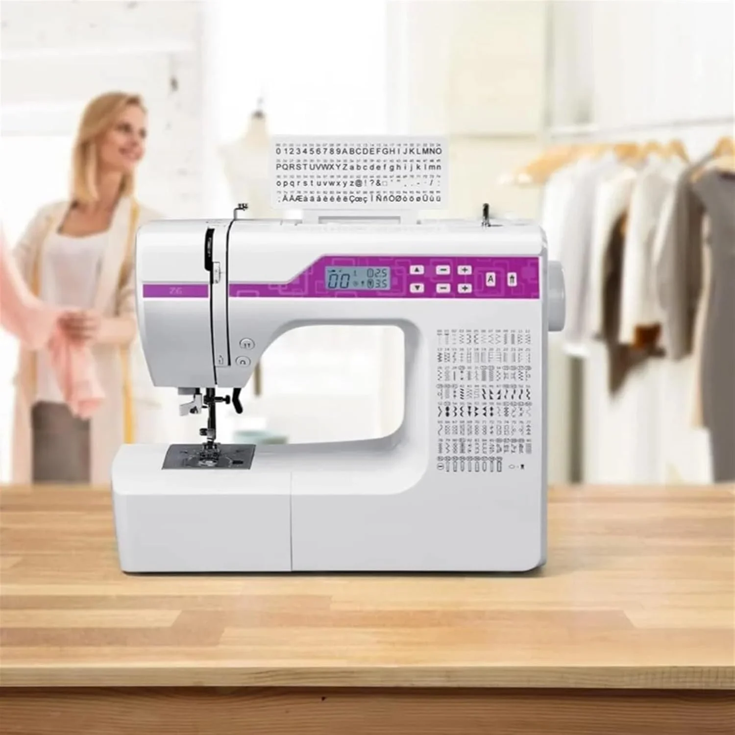 چرخ خیاطی، چرخ خیاطی کامپیوتری و لحاف دوزی، 200 بخیه داخلی، صفحه نمایش LCD، سوزن نخ کن اتوماتیک، سوزن دوقلو، خیاطی آسان چرخ خیاطی، چرخ خیاطی کامپیوتری و لحاف دوزی، 200 بخیه داخلی، صفحه نمایش LCD، سوزن نخ کن اتوماتیک، سوزن دوقلو، خیاطی آسان