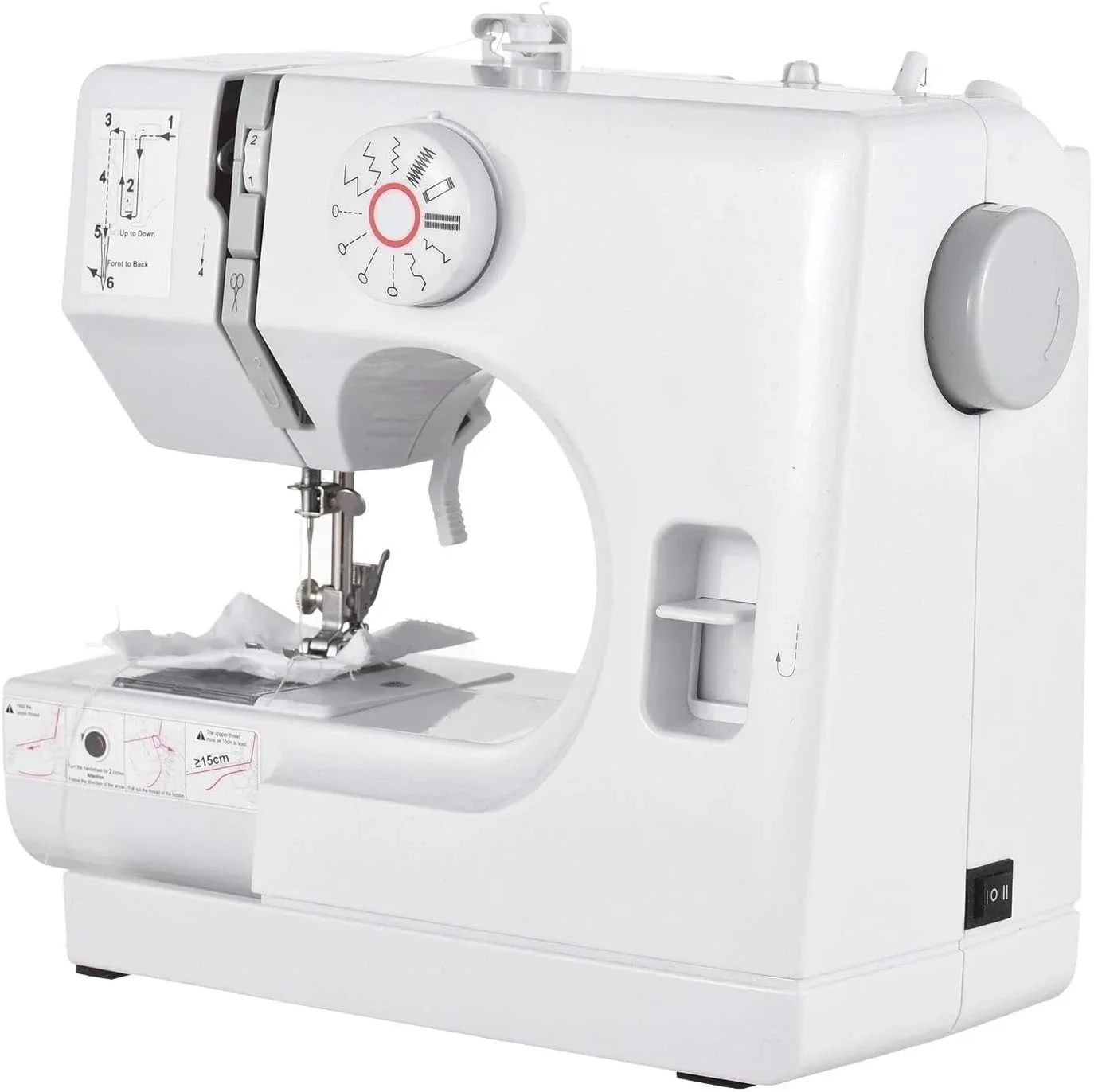 چرخ خیاطی، چرخ خیاطی چند منظوره خانگی قابل حمل DIY - کاردستی و تعمیرات با 12 مدل دوخت برای مبتدیان، خیاطی آسان چرخ خیاطی، چرخ خیاطی چند منظوره خانگی قابل حمل DIY - کاردستی و تعمیرات با 12 مدل دوخت برای مبتدیان، خیاطی آسان