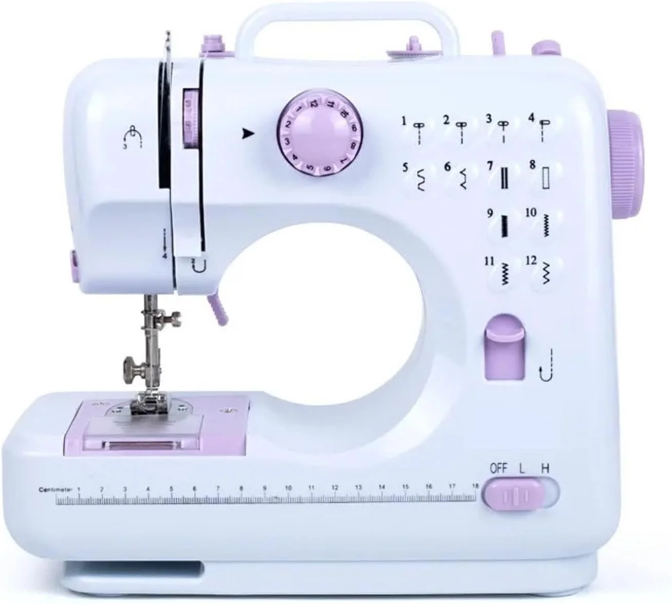 چرخ خیاطی، چرخ خیاطی چند منظوره برقی خانگی با قابلیت دوخت ضخیم، پدال دار و دارای 12 نوع دوخت داخلی استاندارد، خیاطی آسان چرخ خیاطی، چرخ خیاطی چند منظوره برقی خانگی با قابلیت دوخت ضخیم، پدال دار و دارای 12 نوع دوخت داخلی استاندارد، خیاطی آسان