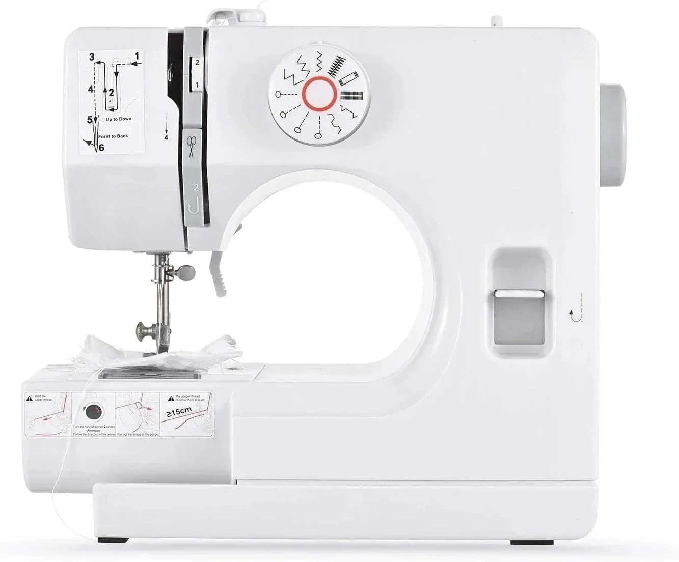 چرخ خیاطی، چرخ خیاطی چند منظوره خانگی قابل حمل DIY - کاردستی و تعمیرات با 12 مدل دوخت برای مبتدیان، خیاطی آسان چرخ خیاطی، چرخ خیاطی چند منظوره خانگی قابل حمل DIY - کاردستی و تعمیرات با 12 مدل دوخت برای مبتدیان، خیاطی آسان