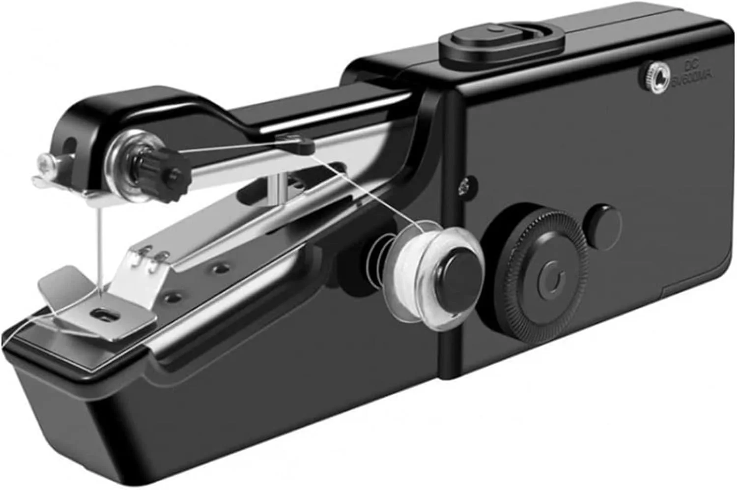 چرخ خیاطی، چرخ خیاطی برقی دستی قابل حمل خانگی، چرخ خیاطی اتوماتیک کوچک برای تعمیر و دوخت لباس، خیاطی آسان (مشکی) چرخ خیاطی، چرخ خیاطی برقی دستی قابل حمل خانگی، چرخ خیاطی اتوماتیک کوچک برای تعمیر و دوخت لباس، خیاطی آسان (مشکی)