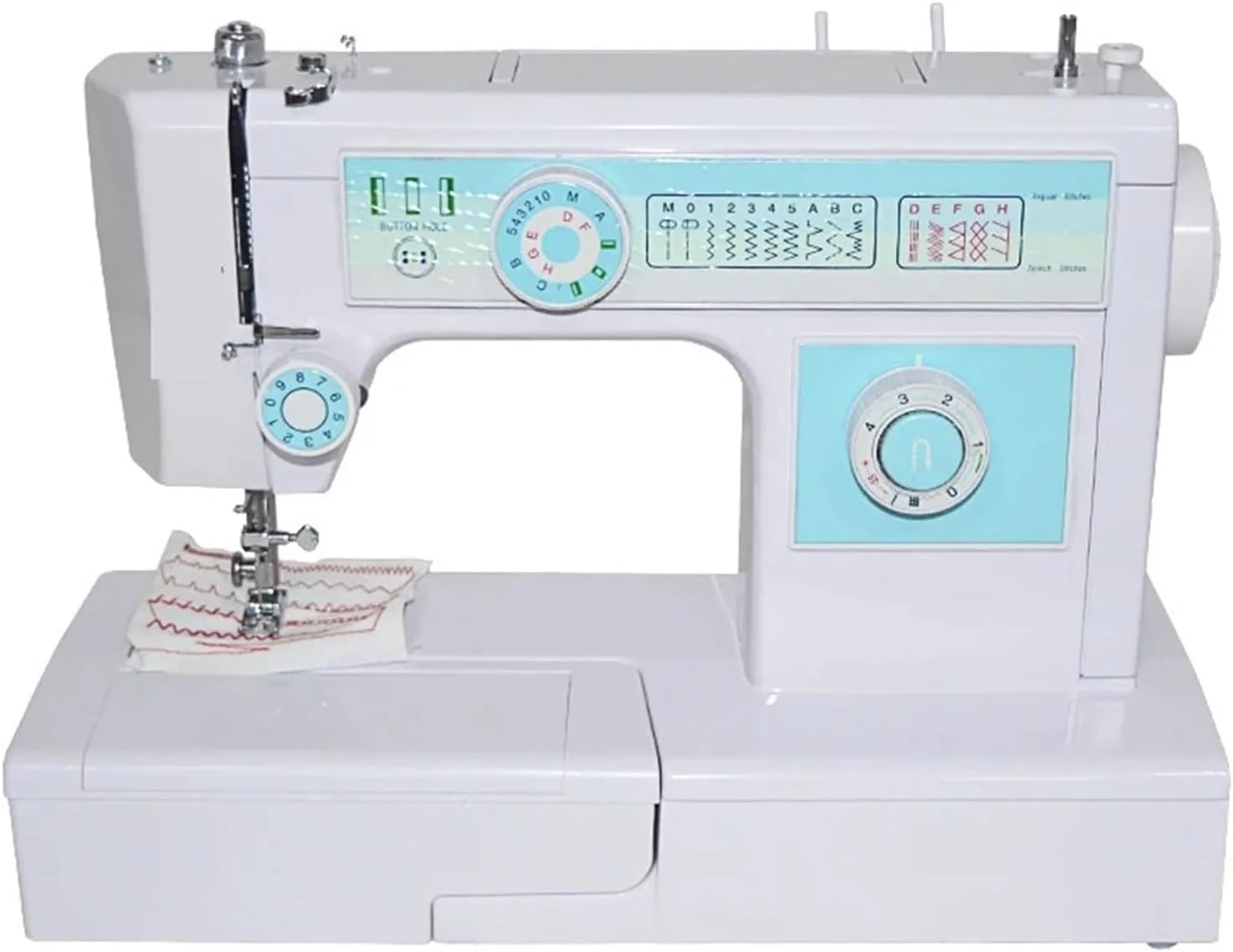 چرخ خیاطی JH653 سایز کوچک خانگی، مناسب دوخت لباس، چند منظوره با روش های مختلف دوخت، خیاطی آسان چرخ خیاطی JH653 سایز کوچک خانگی، مناسب دوخت لباس، چند منظوره با روش های مختلف دوخت، خیاطی آسان