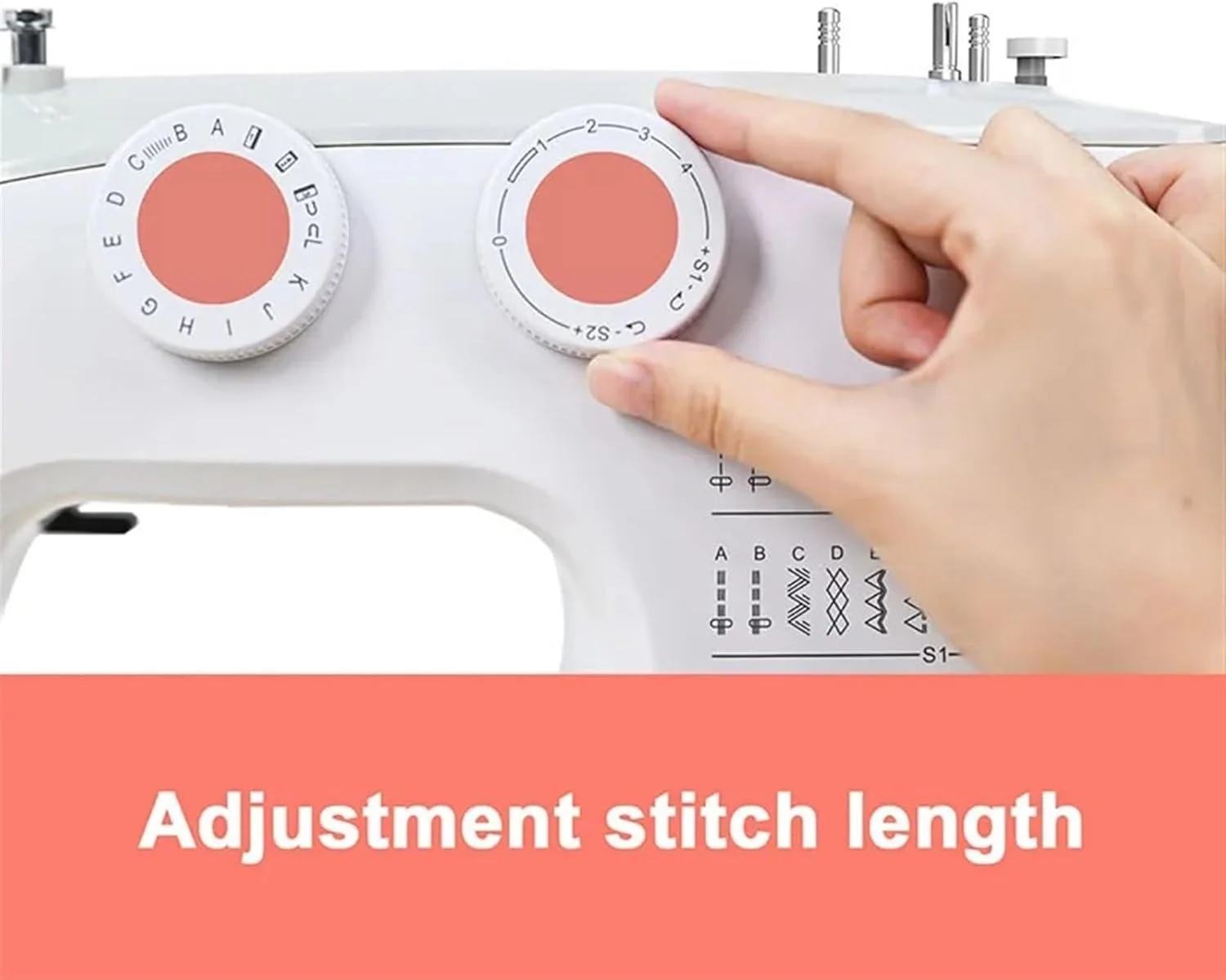 چرخ خیاطی، چرخ خیاطی مکانیکی چند منظوره خانگی برای مبتدیان، خیاطی آسان شد چرخ خیاطی، چرخ خیاطی مکانیکی چند منظوره خانگی برای مبتدیان، خیاطی آسان شد