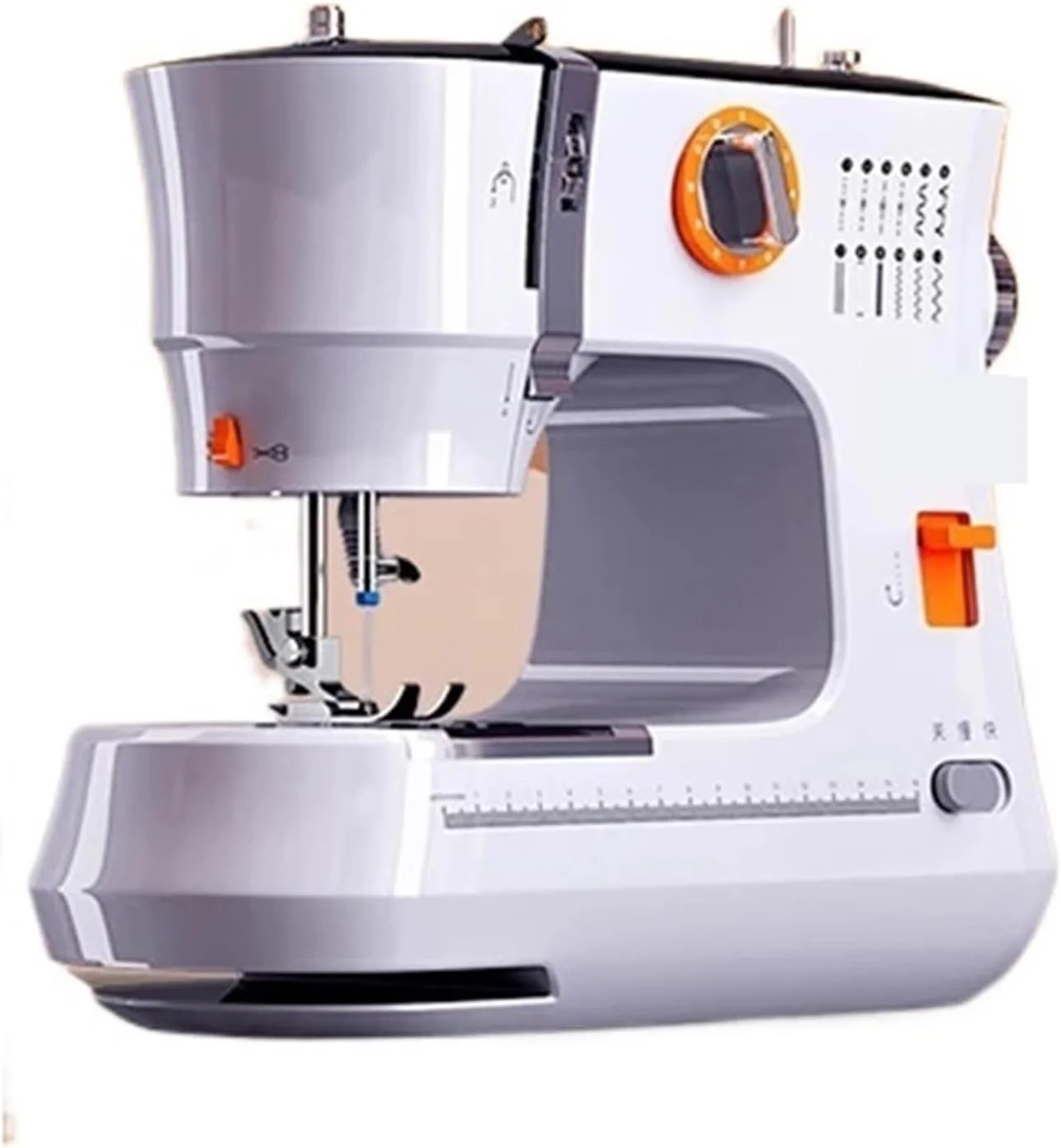 چرخ خیاطی، چرخ خیاطی برقی خانگی کوچک تمام اتوماتیک با چراغ برای خیاطی و تعمیرات آسان چرخ خیاطی، چرخ خیاطی برقی خانگی کوچک تمام اتوماتیک با چراغ برای خیاطی و تعمیرات آسان