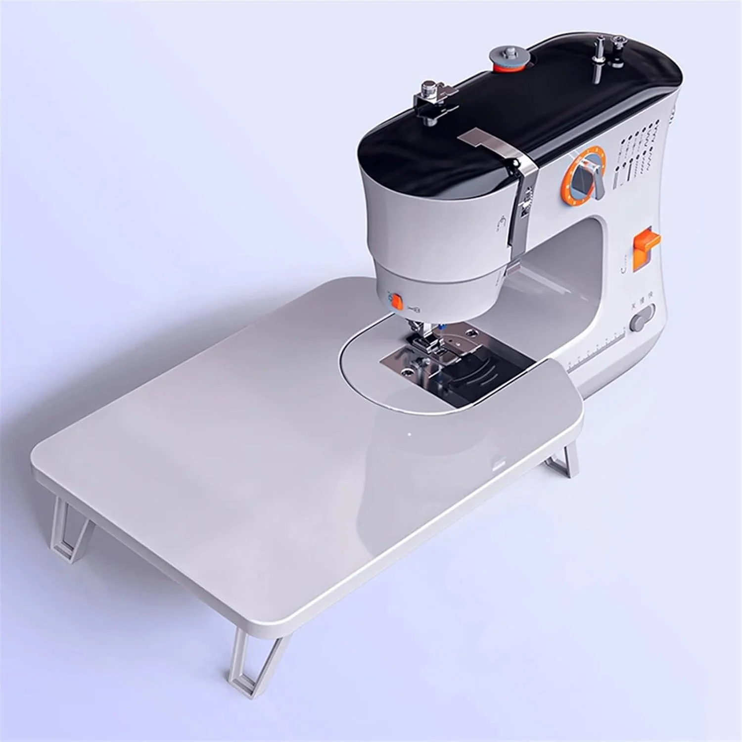 چرخ خیاطی، چرخ خیاطی برقی خانگی کوچک تمام اتوماتیک با چراغ برای خیاطی و تعمیرات آسان چرخ خیاطی، چرخ خیاطی برقی خانگی کوچک تمام اتوماتیک با چراغ برای خیاطی و تعمیرات آسان
