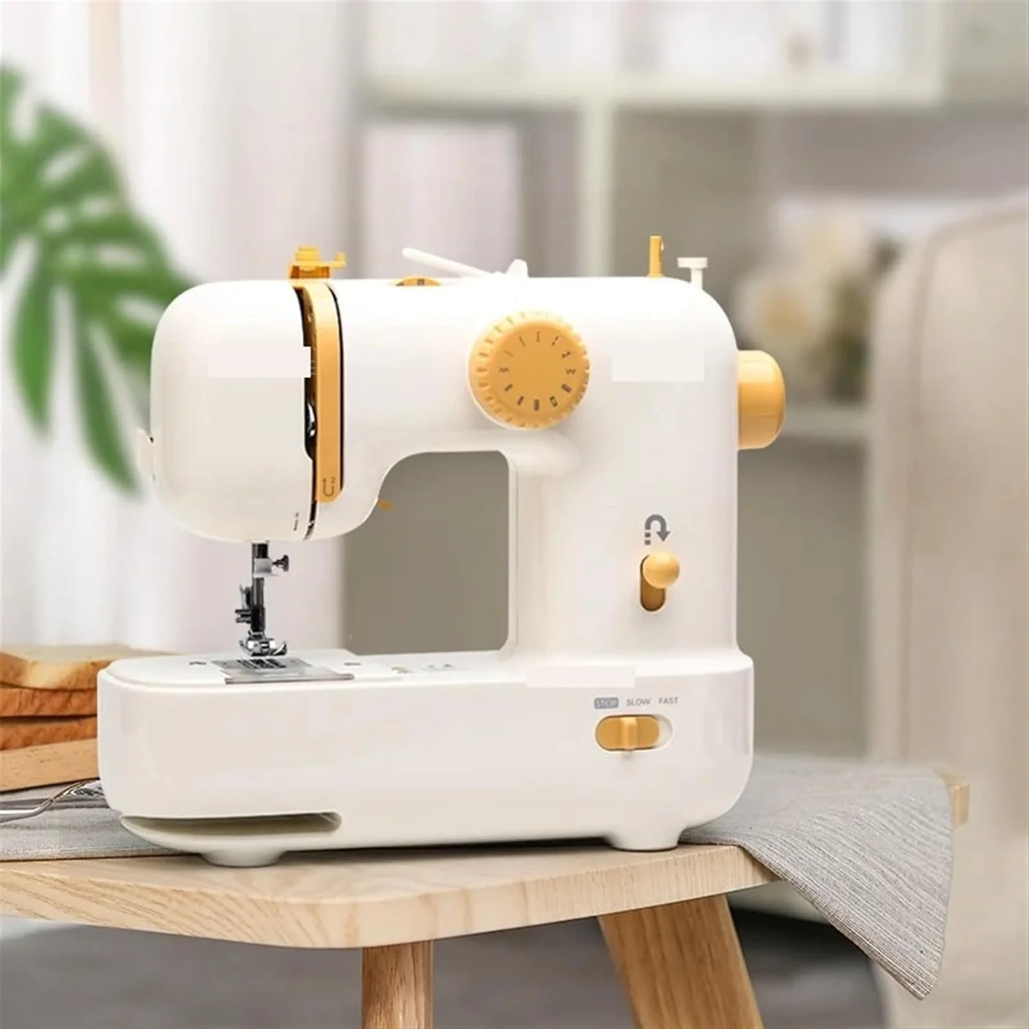چرخ خیاطی، چرخ خیاطی برقی کوچک خانگی رومیزی با پدال پا برای گلدوزی و کارهای دستی، خیاطی آسان (زرد) چرخ خیاطی، چرخ خیاطی برقی کوچک خانگی رومیزی با پدال پا برای گلدوزی و کارهای دستی، خیاطی آسان (زرد)