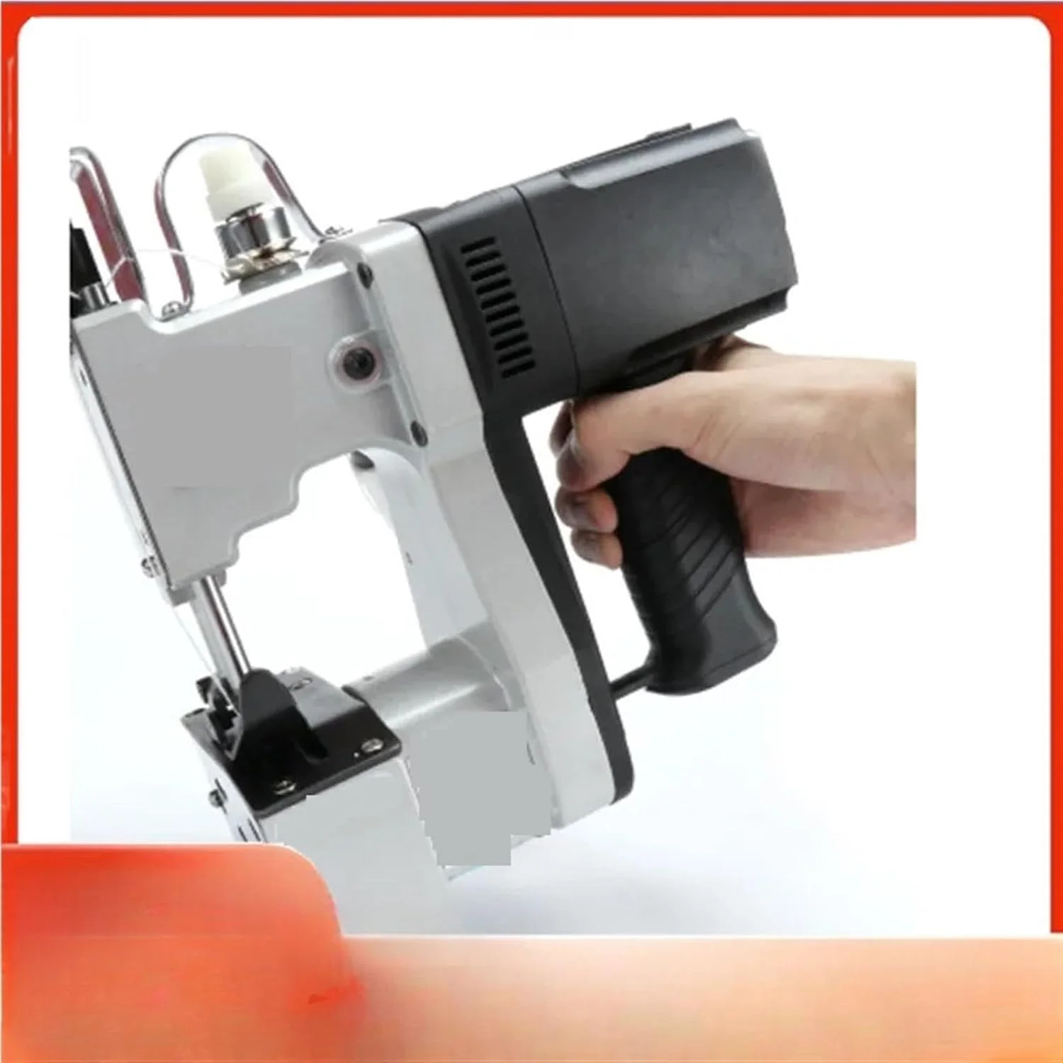 دستگاه بسته بندی کیسه ای برقی دستی، مناسب برای کیسه های بافته شده، پارچه های نبافته، کیسه های کاغذی کرافت، خیاطی آسان دستگاه بسته بندی کیسه ای برقی دستی، مناسب برای کیسه های بافته شده، پارچه های نبافته، کیسه های کاغذی کرافت، خیاطی آسان