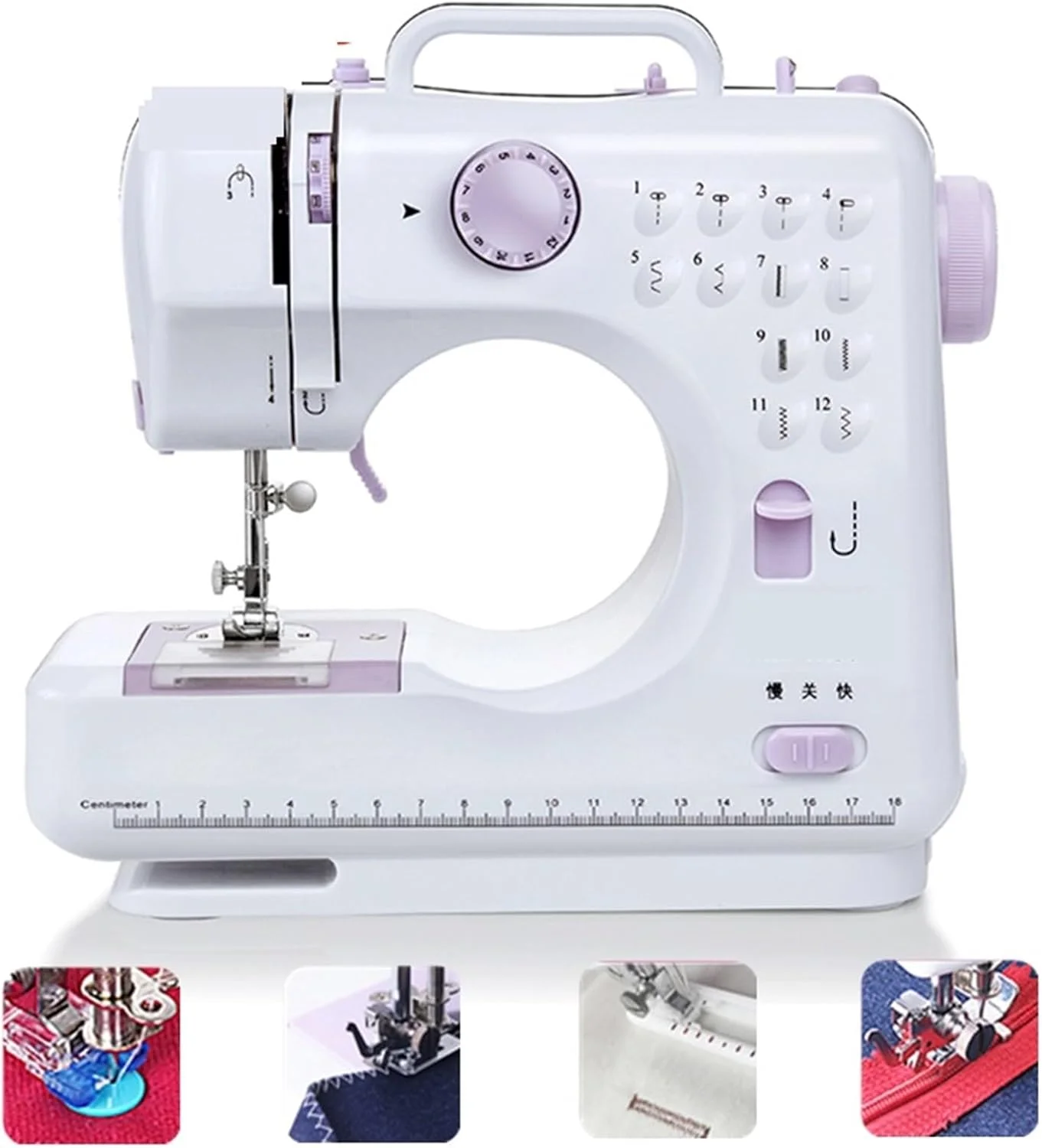 چرخ خیاطی، چرخ خیاطی کوچک چند منظوره برقی خانگی برای مبتدیان، خیاطی آسان چرخ خیاطی، چرخ خیاطی کوچک چند منظوره برقی خانگی برای مبتدیان، خیاطی آسان