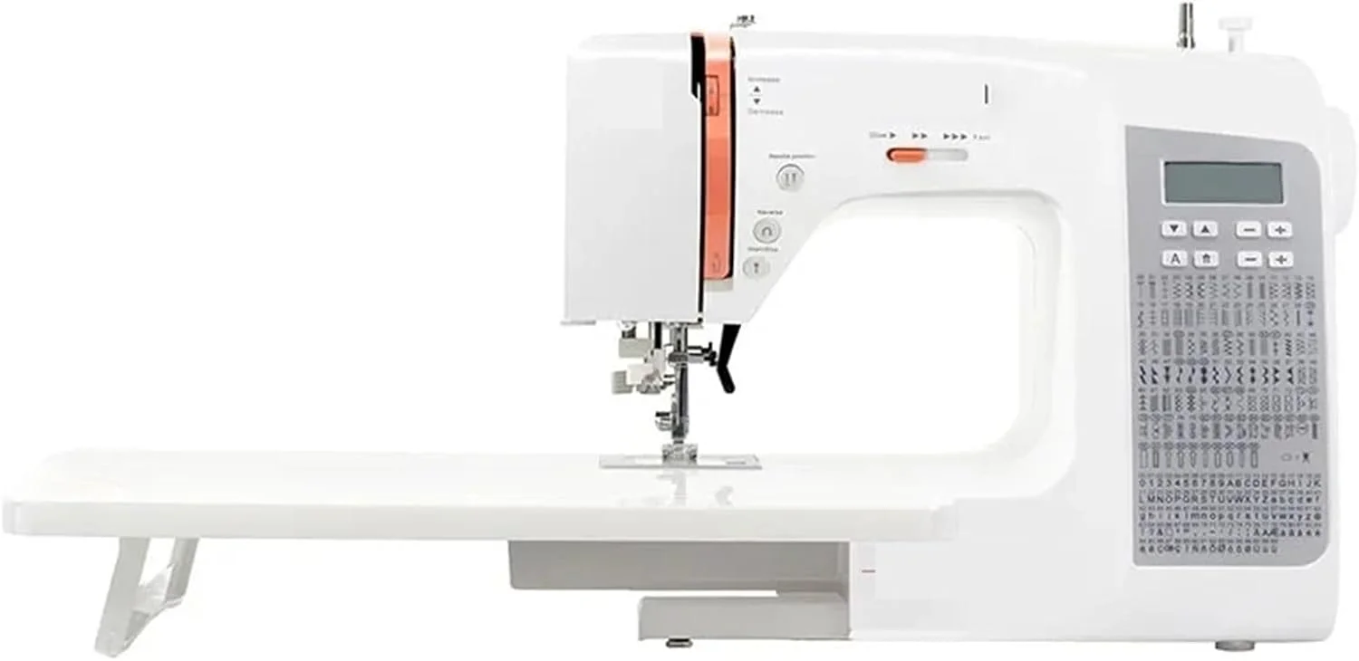 چرخ خیاطی، چرخ خیاطی خانگی کامپیوتری سنگین با 200 مدل دوخت داخلی، دسته قابل حمل برای خیاطی پیشرفته، خیاطی آسان چرخ خیاطی، چرخ خیاطی خانگی کامپیوتری سنگین با 200 مدل دوخت داخلی، دسته قابل حمل برای خیاطی پیشرفته، خیاطی آسان