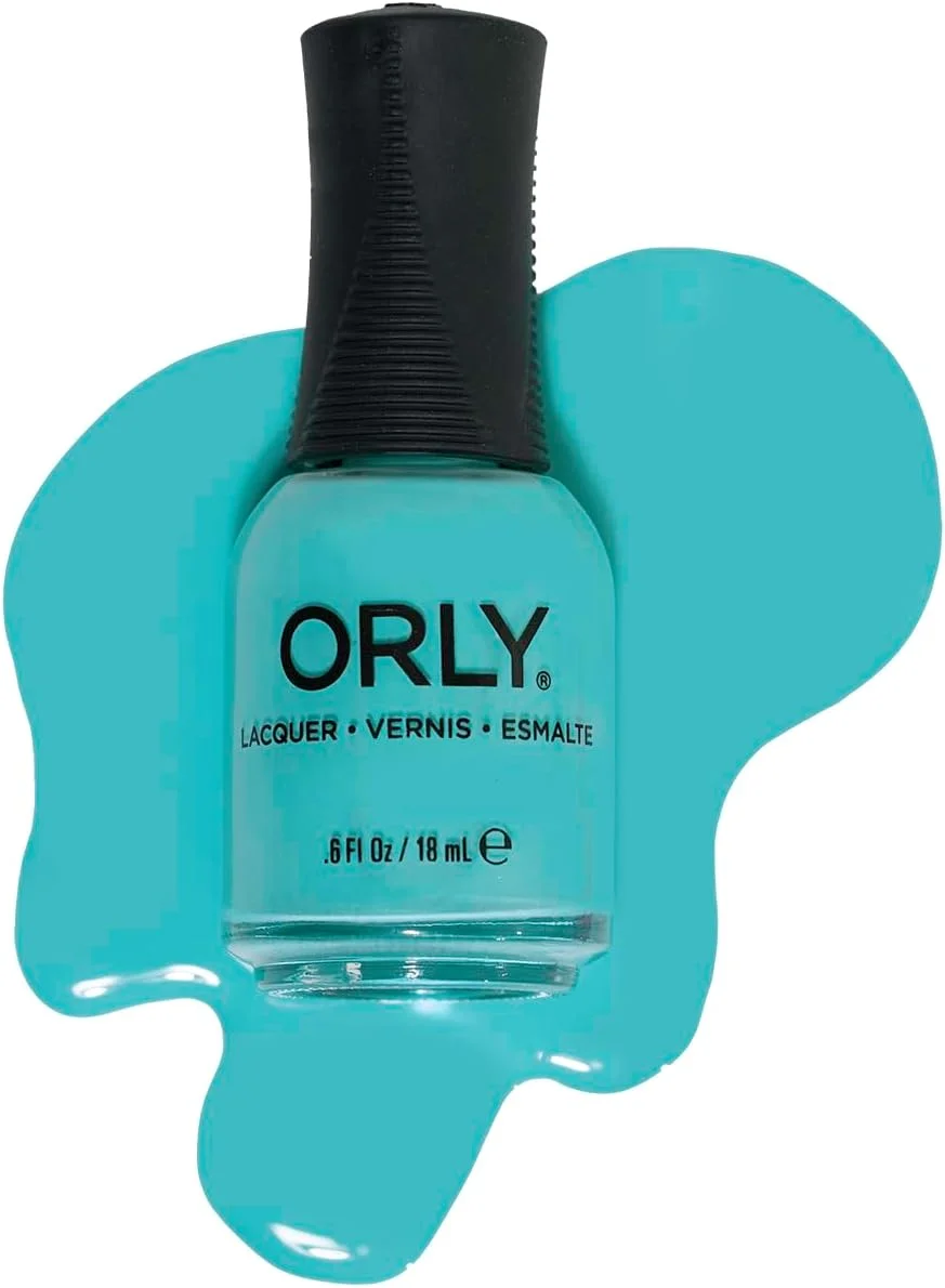 لاک ناخن اُرلی مدل Mallrat (۱۸ میلی لیتر) | لاک ناخن کرمی آبی، کالکشن دهه ۱۹۸۰