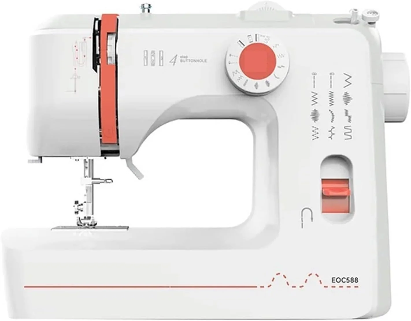 چرخ خیاطی، چرخ خیاطی پایه با لوازم جانبی متعدد، قابل حمل و جمع و جور، مناسب برای نیازهای روزانه خیاطی خانگی، خیاطی آسان شده چرخ خیاطی، چرخ خیاطی پایه با لوازم جانبی متعدد، قابل حمل و جمع و جور، مناسب برای نیازهای روزانه خیاطی خانگی، خیاطی آسان شده