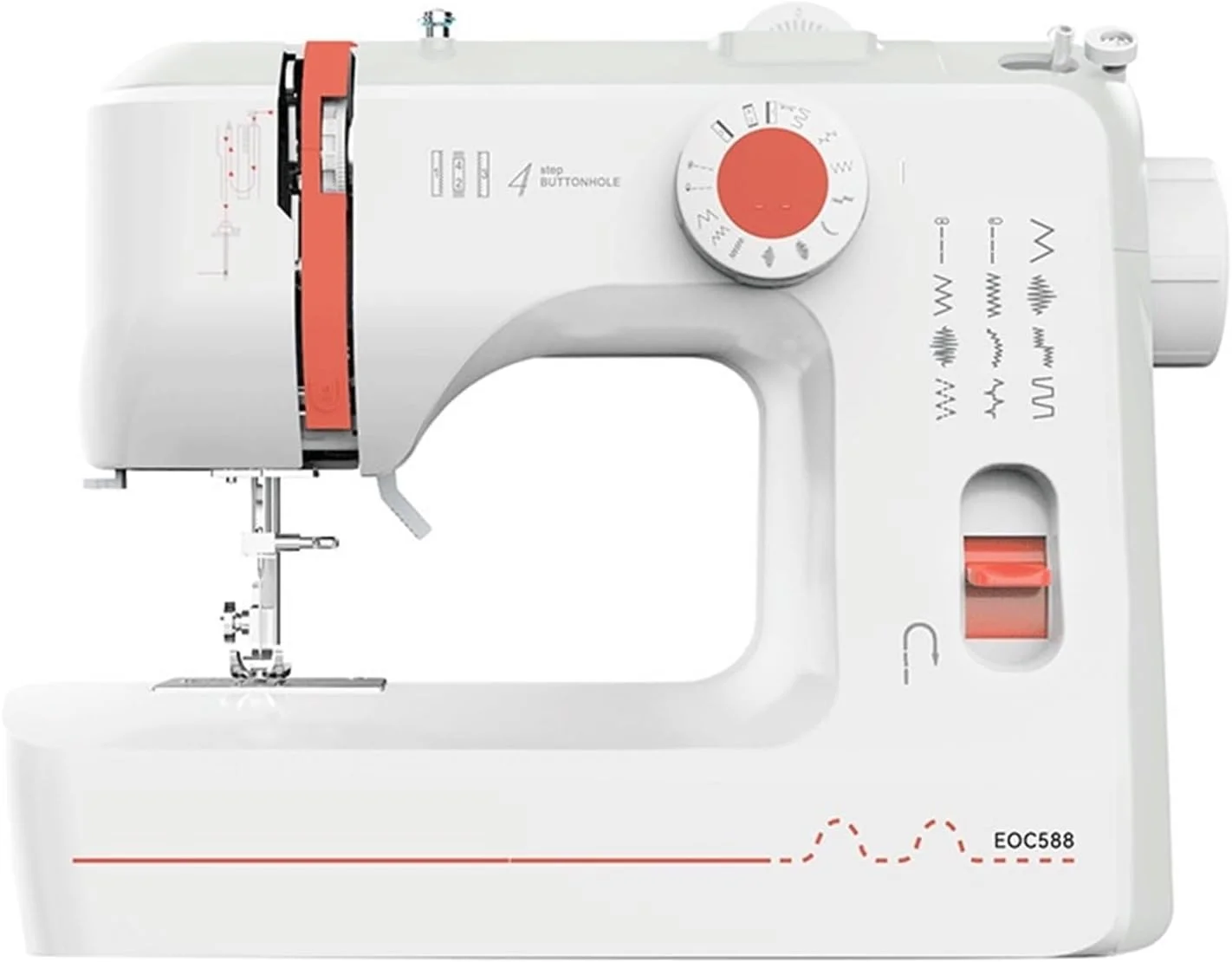 چرخ خیاطی، چرخ خیاطی پایه با لوازم جانبی متعدد، قابل حمل و جمع و جور، مناسب برای نیازهای روزانه خیاطی خانگی، خیاطی آسان شده چرخ خیاطی، چرخ خیاطی پایه با لوازم جانبی متعدد، قابل حمل و جمع و جور، مناسب برای نیازهای روزانه خیاطی خانگی، خیاطی آسان شده
