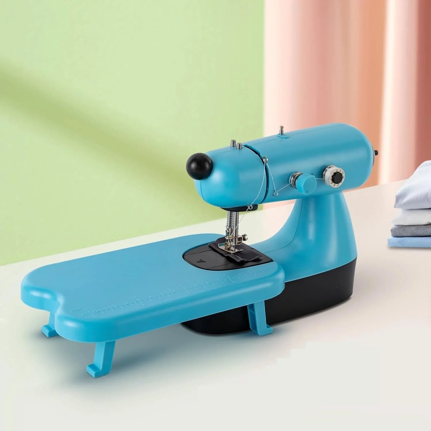 چرخ خیاطی، چرخ خیاطی برقی ارتقا یافته مینی با کیف خیاطی، صفحه گسترش، چراغ LED، دوخت سریع، خیاطی آسان چرخ خیاطی، چرخ خیاطی برقی ارتقا یافته مینی با کیف خیاطی، صفحه گسترش، چراغ LED، دوخت سریع، خیاطی آسان