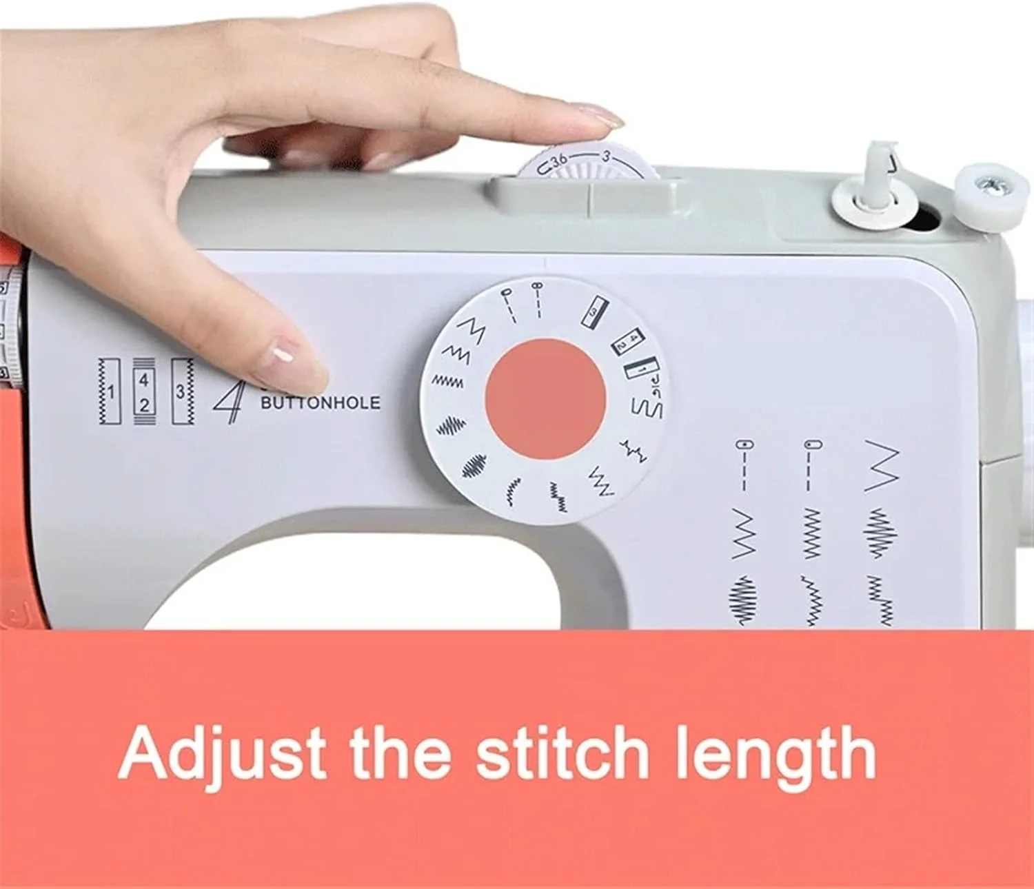 چرخ خیاطی، چرخ خیاطی پایه با لوازم جانبی متعدد، قابل حمل و جمع و جور، مناسب برای نیازهای روزانه خیاطی خانگی، خیاطی آسان شده چرخ خیاطی، چرخ خیاطی پایه با لوازم جانبی متعدد، قابل حمل و جمع و جور، مناسب برای نیازهای روزانه خیاطی خانگی، خیاطی آسان شده