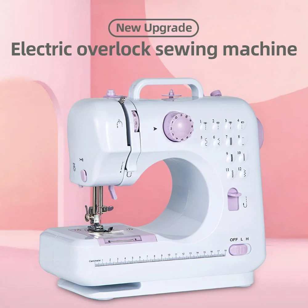 چرخ خیاطی Fawoonu برای مبتدیان با لوازم جانبی کامل، مینی الکتریکی قابل حمل چند منظوره با 42 قطعه لوازم جانبی، دارای 12 مدل دوخت، 2 سرعت، سیم پیچی خودکار، چراغ و پدال و کشوی نگهداری چرخ خیاطی Fawoonu برای مبتدیان با لوازم جانبی کامل، مینی الکتریکی قابل حمل چند منظوره با 42 قطعه لوازم جانبی، دارای 12 مدل دوخت، 2 سرعت، سیم پیچی خودکار، چراغ و پدال و کشوی نگهداری