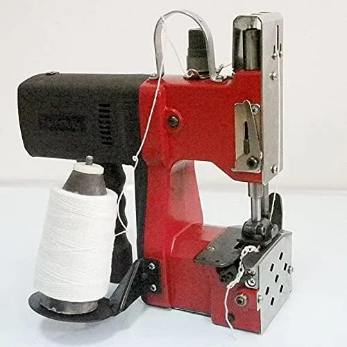 دستگاه گلدوزی و دوخت کیسه ای قابل حمل صنعتی GK9-350، 220 ولت