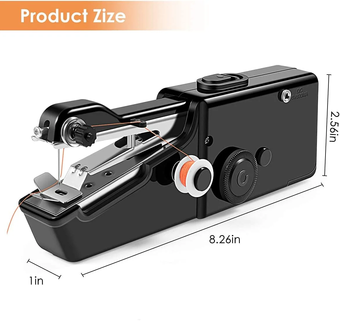 چرخ خیاطی دستی مینی، چرخ خیاطی قابل حمل برای مبتدیان، دستگاه دوخت برقی بی سیم با لوازم خیاطی برای تعمیرات خانگی و صنایع دستی لباس (مشکی) چرخ خیاطی دستی مینی، چرخ خیاطی قابل حمل برای مبتدیان، دستگاه دوخت برقی بی سیم با لوازم خیاطی برای تعمیرات خانگی و صنایع دستی لباس (مشکی)