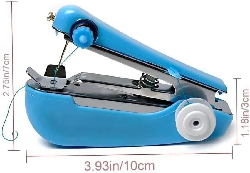 دستگاه خیاطی دستی کوچک برای لباس، کارهای هنری، مسافرت، هنر و صنایع دستی - دستگاه گلدوزی و خیاطی دستی قابل حمل