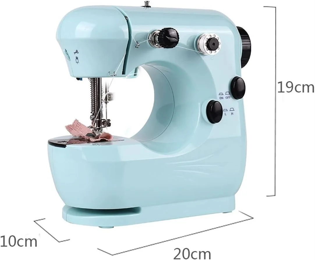چرخ خیاطی GZDELIG مینی چرخ خیاطی دستی قابل حمل خانگی با چراغ خواب چرخ خیاطی GZDELIG مینی چرخ خیاطی دستی قابل حمل خانگی با چراغ خواب