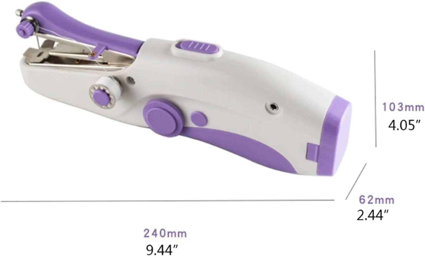 چرخ خیاطی GZDELIG بی سیم، چرخ خیاطی قابل حمل با ابزار خیاطی چرخ خیاطی GZDELIG بی سیم، چرخ خیاطی قابل حمل با ابزار خیاطی