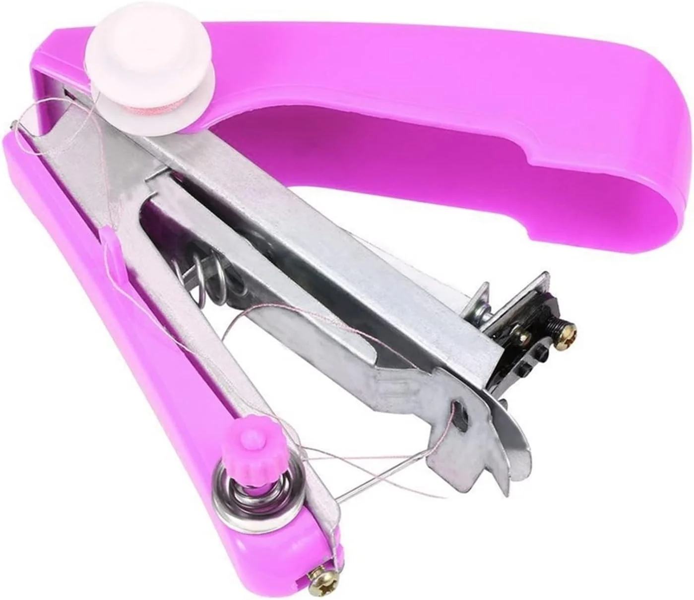 چرخ خیاطی قابل حمل GZDELIG، چرخ خیاطی دستی بی سیم DIY، ابزار دستی چرخ خیاطی چرخ خیاطی قابل حمل GZDELIG، چرخ خیاطی دستی بی سیم DIY، ابزار دستی چرخ خیاطی