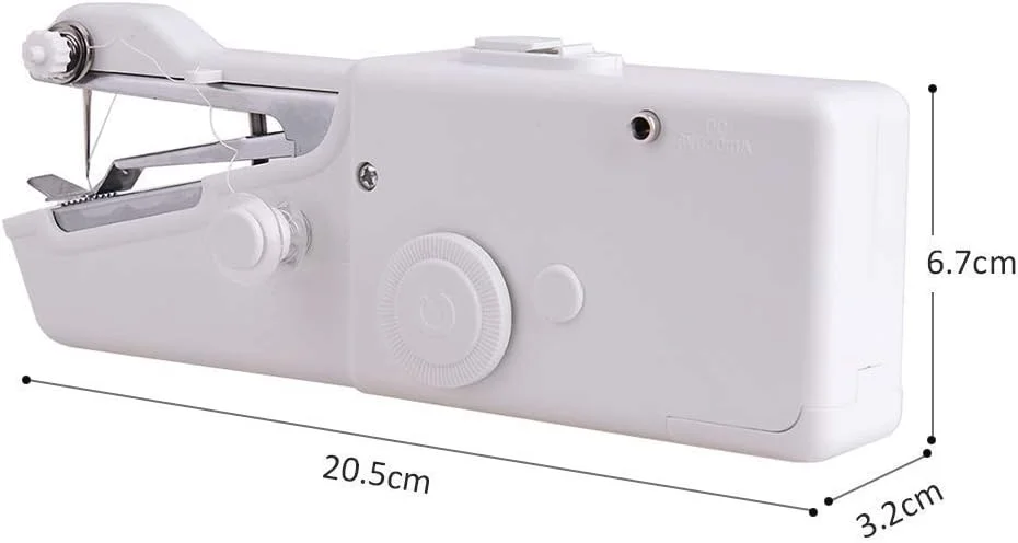 چرخ خیاطی دستی برقی سفید مینی قابل حمل خانگی بی سیم مسافرتی پارچه ابزار خیاطی چرخ خیاطی دستی برقی سفید مینی قابل حمل خانگی بی سیم مسافرتی پارچه ابزار خیاطی