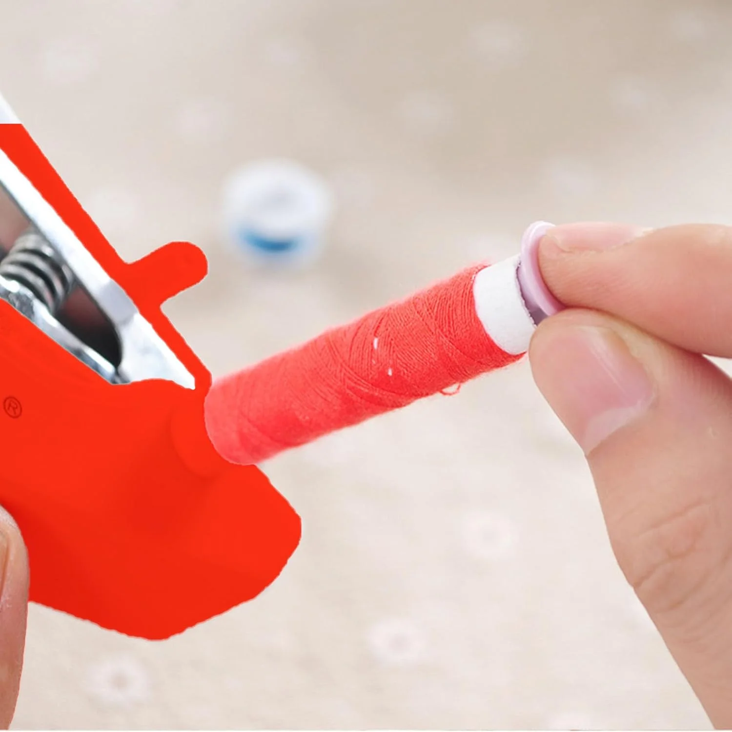 دستگاه دوخت دستی جمع و جور Haofy، مینی بخیه زن سبک وزن، ابزار قابل حمل، کاربرد گسترده، استفاده اضطراری در سفر، پردازش پارچه و پوشاک با کاربرد چند منظوره (#4) دستگاه دوخت دستی جمع و جور Haofy، مینی بخیه زن سبک وزن، ابزار قابل حمل، کاربرد گسترده، استفاده اضطراری در سفر، پردازش پارچه و پوشاک با کاربرد چند منظوره (#4)