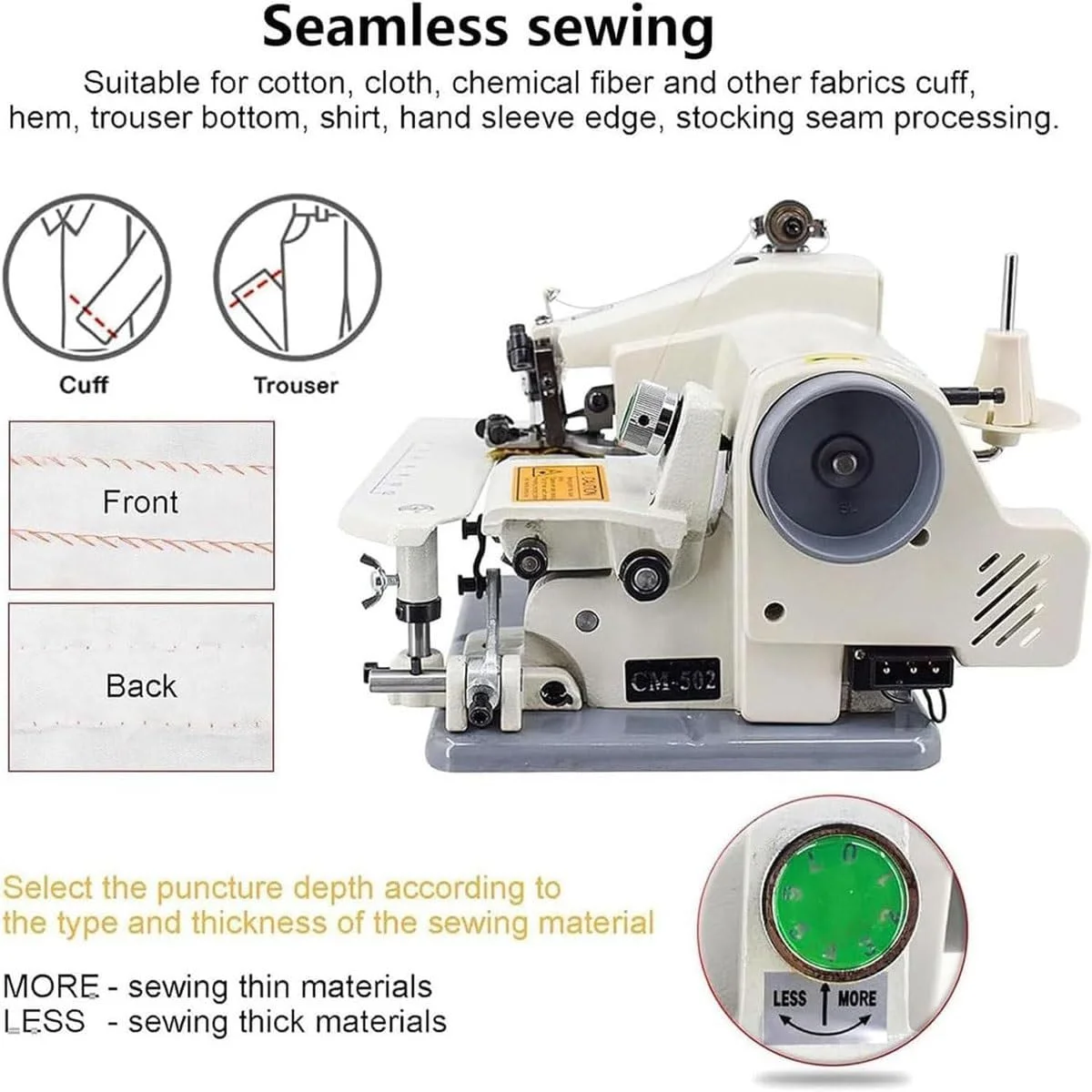 دستگاه پس دوزی با پدال، دستگاه خیاطی و گلدوزی با 10 سوزن، حداکثر سرعت 1200 دور در دقیقه، طول دوخت 3-8 میلی متر، برای لبه دوزی شلوار با پدال دستگاه پس دوزی با پدال، دستگاه خیاطی و گلدوزی با 10 سوزن، حداکثر سرعت 1200 دور در دقیقه، طول دوخت 3-8 میلی متر، برای لبه دوزی شلوار با پدال