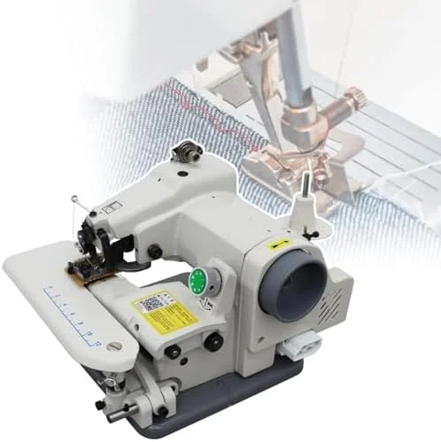 چرخ خیاطی پس دوزی با پدال کنترل و صفحه کار چرخشی، ایده آل برای پروژه های خیاطی و لبه دوزی (220 ولت)