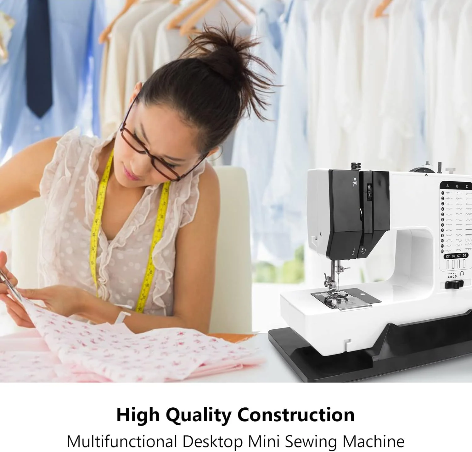 چرخ خیاطی کوچک، چرخ خیاطی رومیزی خانگی، چرخ خیاطی برقی کوچک، چرخ خیاطی قابل حمل برای مبتدیان، عملکرد پایدار کم صدا هدیه برای کودکان زنان مسافرت در خانه (UK) چرخ خیاطی کوچک، چرخ خیاطی رومیزی خانگی، چرخ خیاطی برقی کوچک، چرخ خیاطی قابل حمل برای مبتدیان، عملکرد پایدار کم صدا هدیه برای کودکان زنان مسافرت در خانه (UK)