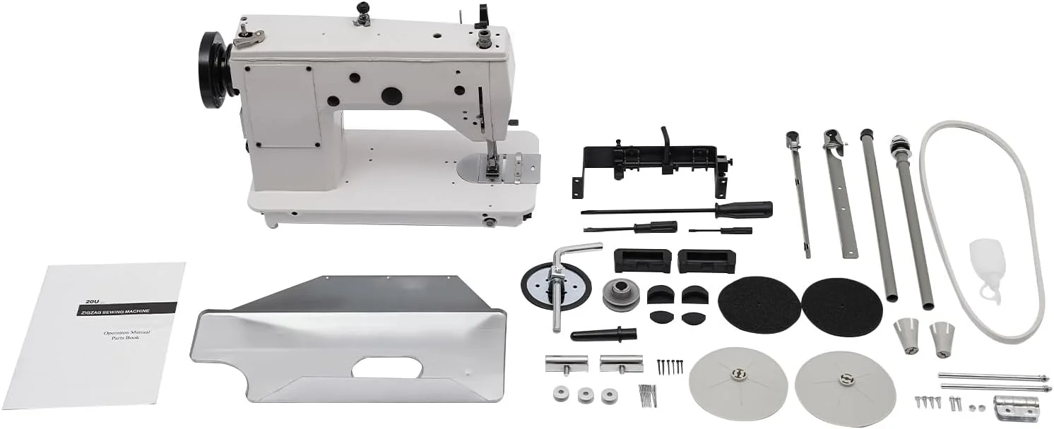 چرخ خیاطی صنعتی، چرخ خیاطی برای مبتدیان به همراه کیت لوازم جانبی، چرخ خیاطی سنگین با حداکثر سرعت تا 2000 بخیه در دقیقه