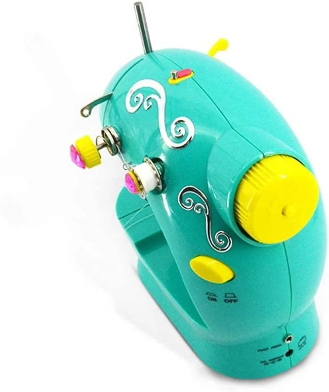 چرخ خیاطی کوچک خانگی LZFuiop برای کودکان، قابل حمل - ماشین تعمیر و ساخت صنایع دستی، خیاطی لباس چرخ خیاطی کوچک خانگی LZFuiop برای کودکان، قابل حمل - ماشین تعمیر و ساخت صنایع دستی، خیاطی لباس