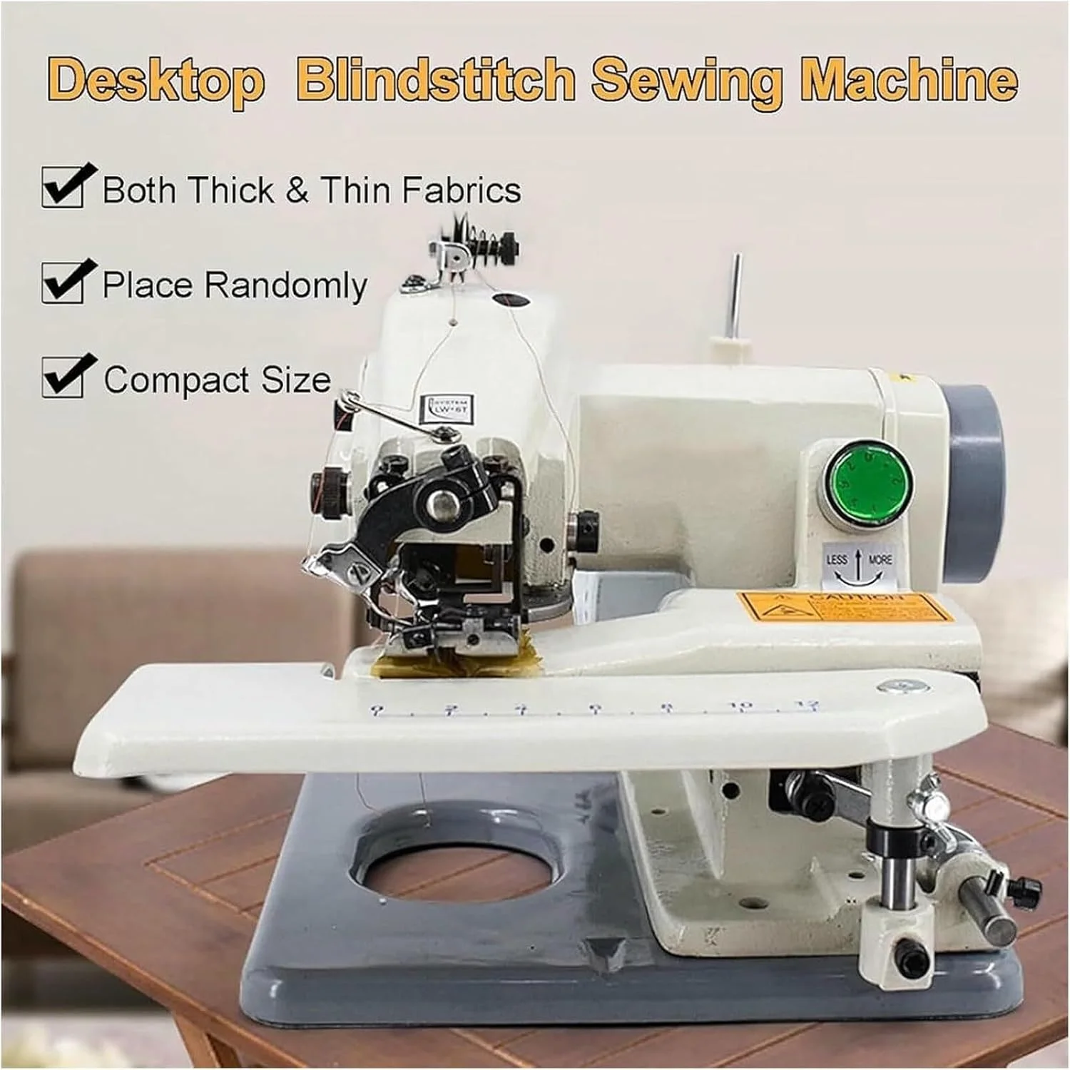 چرخ خیاطی پس دوز، چرخ خیاطی و گلدوزی 1200 دور در دقیقه با پدال، 200 سوزن در دقیقه، عمق گلدوزی قابل تنظیم، دستگاه پس دوزی قابل حمل برای لبه دوزی شلوار