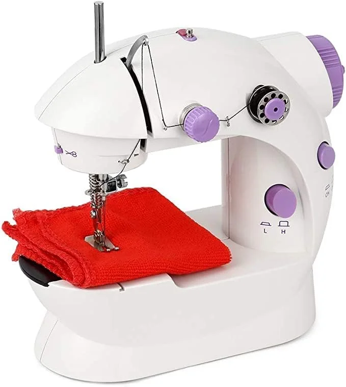 چرخ خیاطی کوچک، چرخ خیاطی برقی قابل حمل خانگی برای خیاطان مبتدی چرخ خیاطی کوچک، چرخ خیاطی برقی قابل حمل خانگی برای خیاطان مبتدی