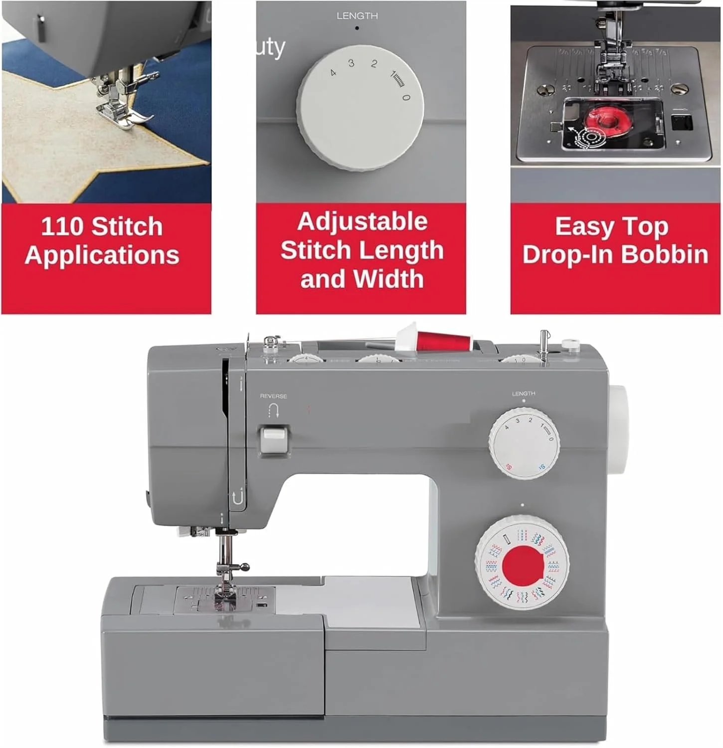 چرخ خیاطی، چرخ خیاطی پرسرعت با کیت لوازم جانبی موتور قوی با قدرت سوراخ کاری بالا 110 کاربرد دوخت چرخ خیاطی، چرخ خیاطی پرسرعت با کیت لوازم جانبی موتور قوی با قدرت سوراخ کاری بالا 110 کاربرد دوخت