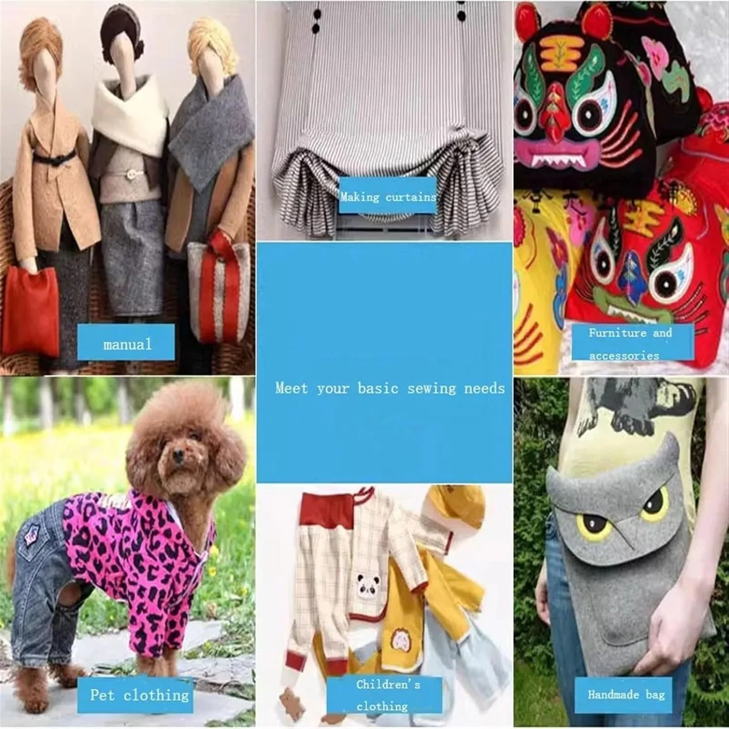 چرخ خیاطی، چرخ خیاطی سنگین 60 واتی، دارای 8 بخیه داخلی، ماسوره فلزی، سوزن دوقلو، ابزار چند منظوره خانگی چرخ خیاطی، چرخ خیاطی سنگین 60 واتی، دارای 8 بخیه داخلی، ماسوره فلزی، سوزن دوقلو، ابزار چند منظوره خانگی