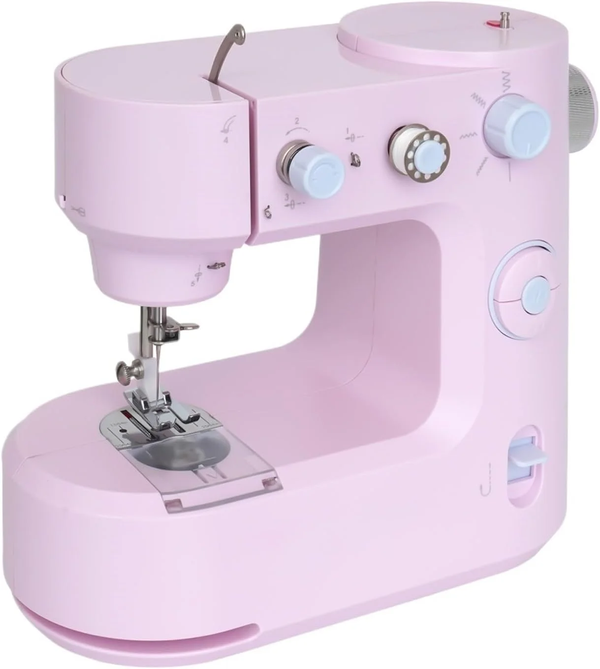 چرخ خیاطی، چرخ خیاطی قابل حمل برقی مینی استیچ تعمیر صنایع دستی چراغ LED 5 کاربرد دوخت چرخ خیاطی، چرخ خیاطی قابل حمل برقی مینی استیچ تعمیر صنایع دستی چراغ LED 5 کاربرد دوخت