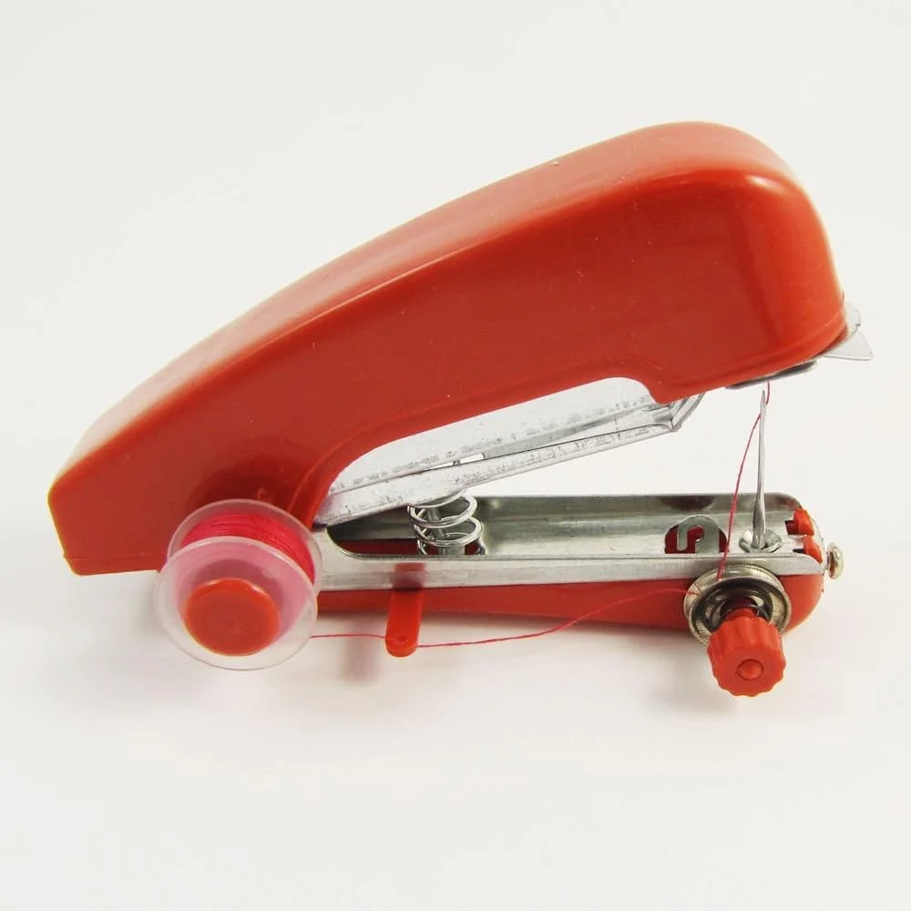 چرخ خیاطی دستی کوچک خانگی، قابل حمل، جیبی، مدل جدید