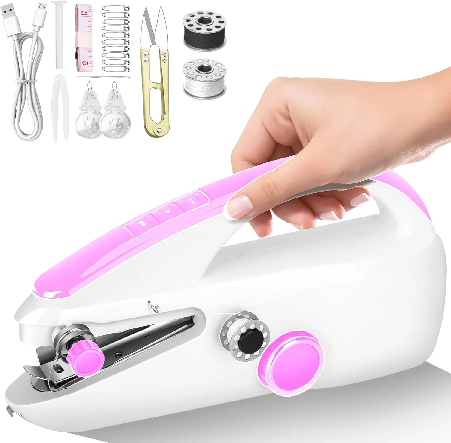 دستگاه خیاطی کوچک ارتقا یافته - قابل حمل دستی E دستگاه خیاطی کوچک ارتقا یافته - قابل حمل دستی E