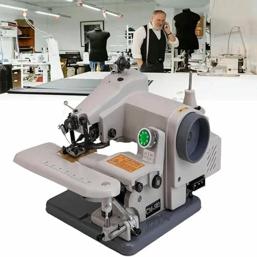 چرخ خیاطی سردوز مخفی قابل حمل برای دوخت نامرئی، سرعت بالا 1200 دور در دقیقه برای تعمیر بدون درز لباس، ایده آل برای لبه و سرآستین