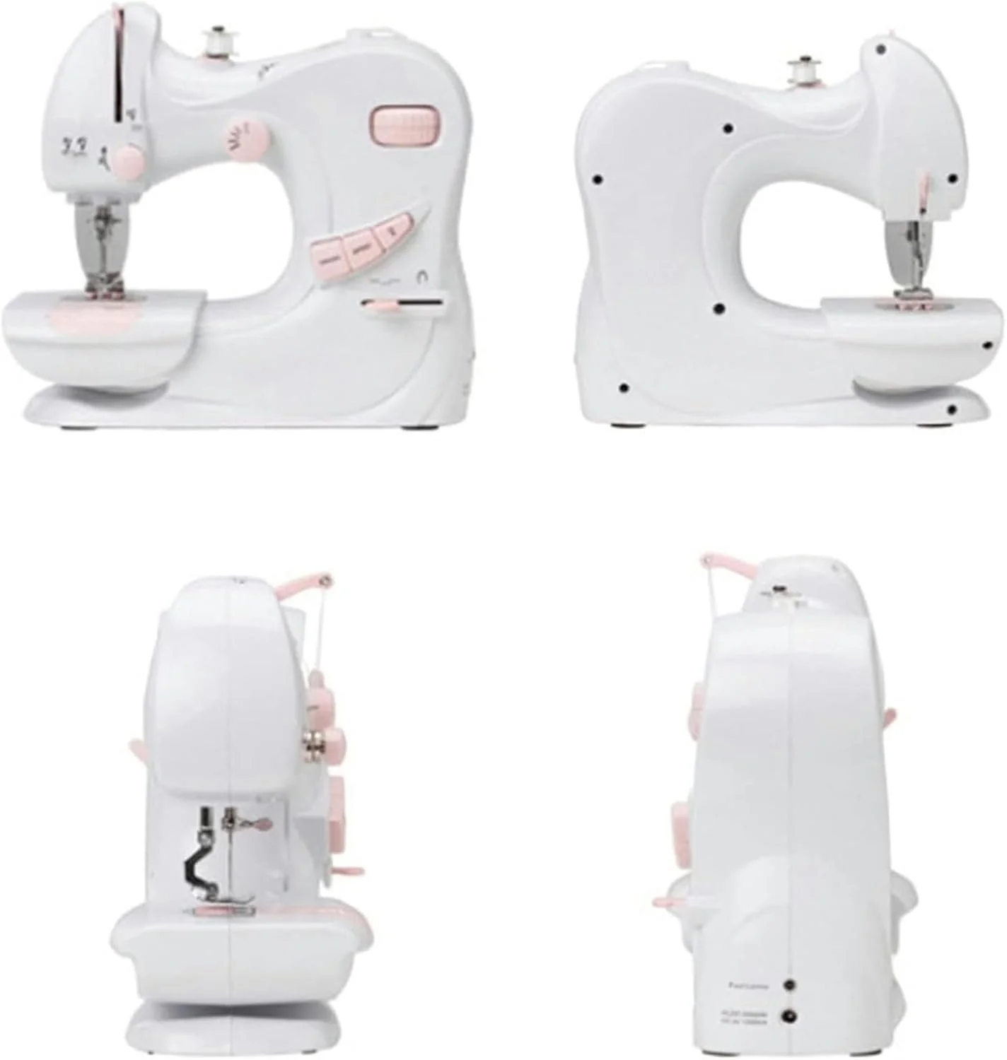 چرخ خیاطی وی شنگ، چرخ خیاطی کوچک قابل حمل برای مبتدیان، دستگاه دوخت برقی با لوازم خیاطی چرخ خیاطی وی شنگ، چرخ خیاطی کوچک قابل حمل برای مبتدیان، دستگاه دوخت برقی با لوازم خیاطی