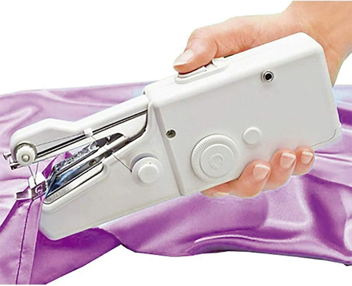 چرخ خیاطی دستی کوچک و قابل حمل بدون سیم مناسب برای منزل