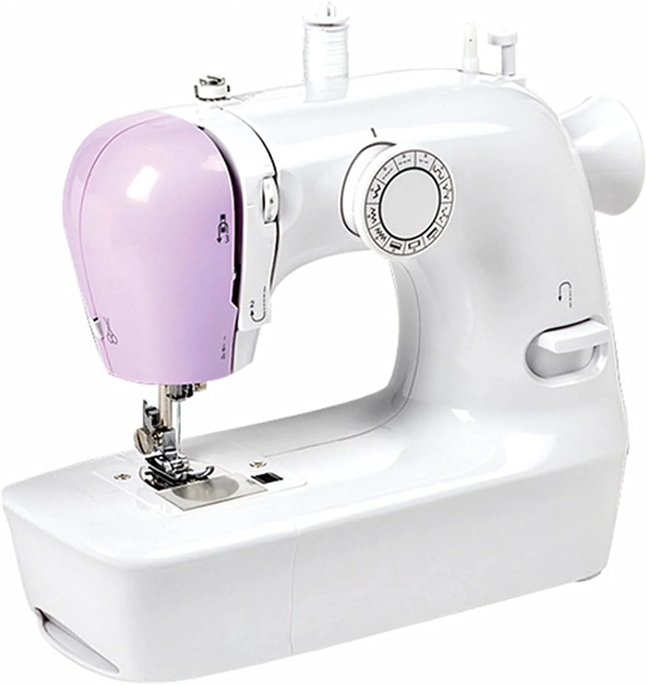 چرخ خیاطی کوچک xYzlxtC، چرخ سردوز چند منظوره قابل حمل با 12 مدل دوخت داخلی، 2 سرعت و پدال پایی، مناسب برای استفاده مبتدیان در منزل چرخ خیاطی کوچک xYzlxtC، چرخ سردوز چند منظوره قابل حمل با 12 مدل دوخت داخلی، 2 سرعت و پدال پایی، مناسب برای استفاده مبتدیان در منزل